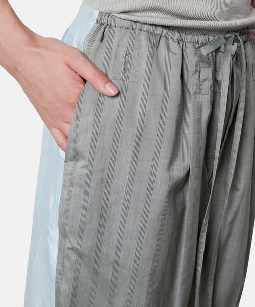 セール】バックタフタコットンパンツ / Back Taffeta Cotton