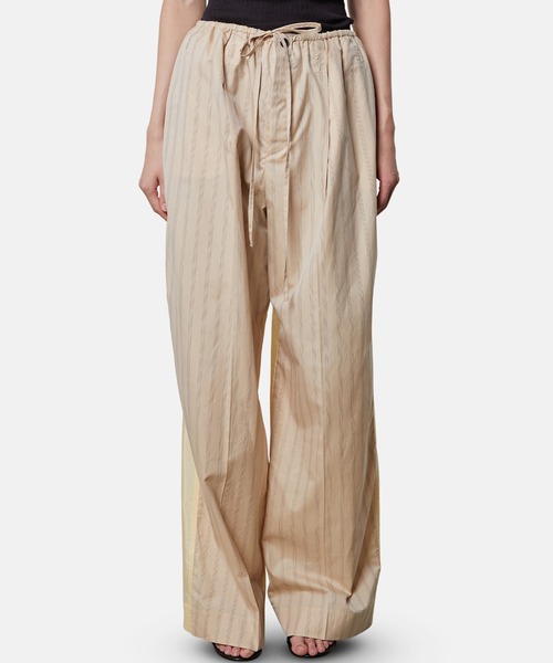 セール】バックタフタコットンパンツ / Back Taffeta Cotton