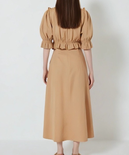 paravion(パラビオン)の「パフ袖ブラウスSETワンピース(ワンピース・レディース・ブラック/ホワイト/ブラウン・FREE)」の10枚目の写真