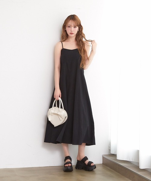 paravion(パラビオン)の「パフ袖ブラウスSETワンピース(ワンピース・レディース・ブラック/ホワイト/ブラウン・FREE)」の15枚目の写真