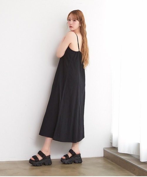 paravion(パラビオン)の「パフ袖ブラウスSETワンピース(ワンピース・レディース・ブラック/ホワイト/ブラウン・FREE)」の16枚目の写真