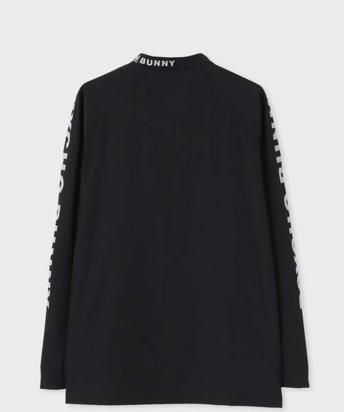 WEB限定]リラックスフィット モックネック ロングスリーブTシャツ