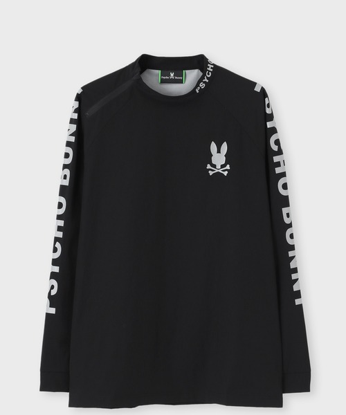 WEB限定]リラックスフィット モックネック ロングスリーブTシャツ