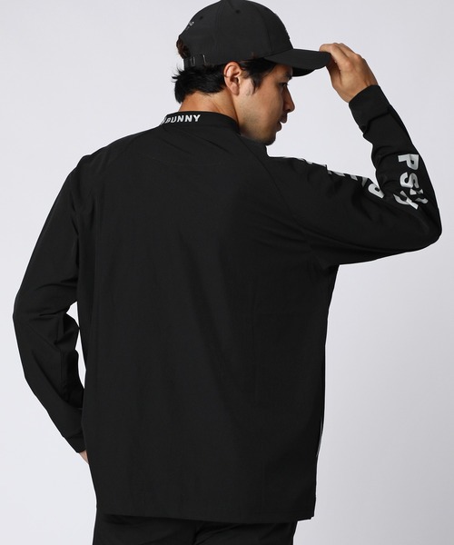 WEB限定]リラックスフィット モックネック ロングスリーブTシャツ