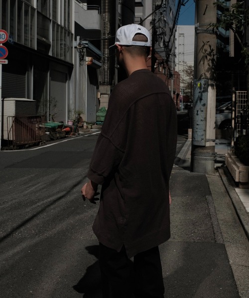 O project(オープロジェクト)の「O PROJECT オープロジェクト / BOWBOW MESH TEE(Tシャツ/カットソー・メンズ・ブラック/ナチュラル・MEDIUM)」の6枚目の写真