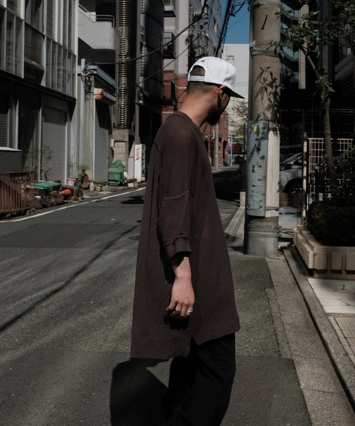 O project(オープロジェクト)の「O PROJECT オープロジェクト / BOWBOW MESH TEE(Tシャツ/カットソー・メンズ・ブラック/ナチュラル・MEDIUM)」の8枚目の写真