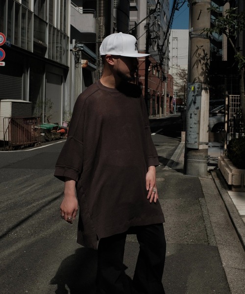 O project(オープロジェクト)の「O PROJECT オープロジェクト / BOWBOW MESH TEE(Tシャツ/カットソー・メンズ・ブラック/ナチュラル・MEDIUM)」の9枚目の写真