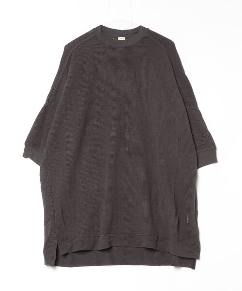 O project(オープロジェクト)の「O PROJECT オープロジェクト / BOWBOW MESH TEE(Tシャツ/カットソー・メンズ・ブラック/ナチュラル・MEDIUM)」の10枚目の写真