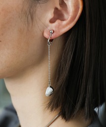 select MOCA | 淡水パールメタルコーティングイヤリング(イヤリング)