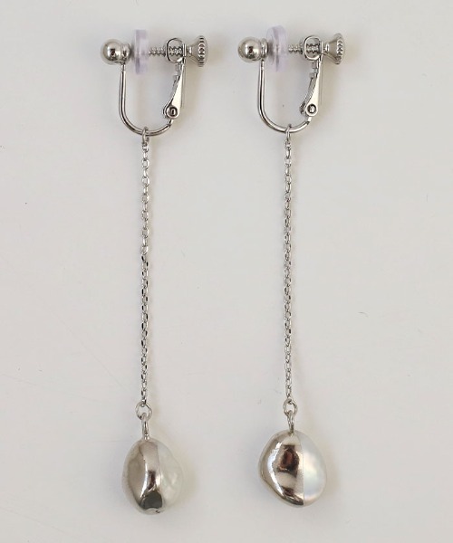 select MOCA(セレクトモカ)の「淡水パールメタルコーティングイヤリング(イヤリング・レディース・シルバー/ゴールド・FREE)」の19枚目の写真