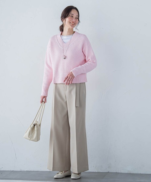 LAUTREAMONT（ロートレアモン）の「【WEB限定】<STORY.>2WAYフォルムレザーハンドバッグ（ハンドバッグ・レディース・ブラック/ライトブルー/オフホワイト・FREE）」の6枚目の写真