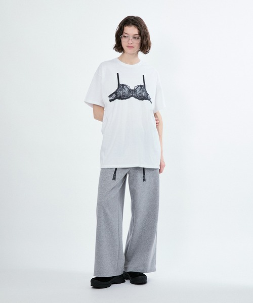 M TO R(ムウトアール)の「TROMPE LANGELIE BIG TEE(Tシャツ/カットソー・レディース・ネイビー/ホワイト・42/40/38)」の11枚目の写真