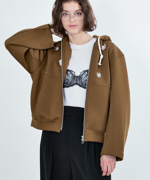 M TO R(ムウトアール)の「TROMPE LANGELIE BIG TEE(Tシャツ/カットソー・レディース・ネイビー/ホワイト・42/40/38)」の22枚目の写真