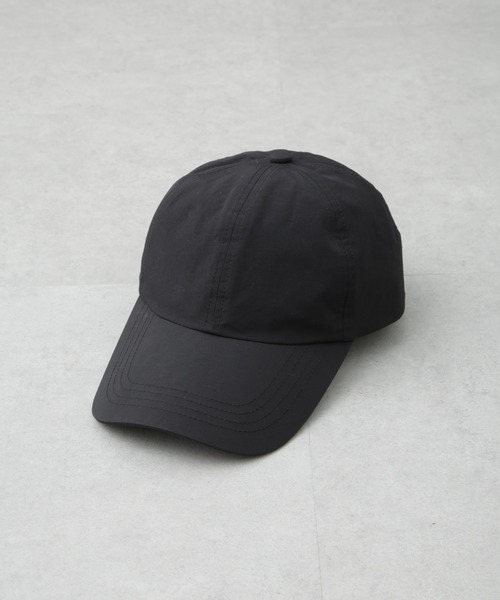 NANO universe（ナノユニバース）の「UVカット撥水サンシェードキャップ（キャップ・レディース・ブラック/アイボリー/ライトカーキ・FREE）」の15枚目の写真