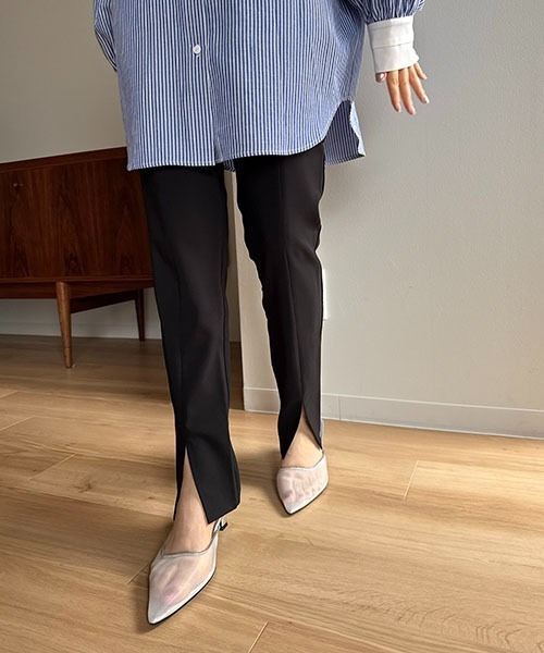 パンツ center slit slender leggings pants セール】slender center slit leggings PT（その他パンツ