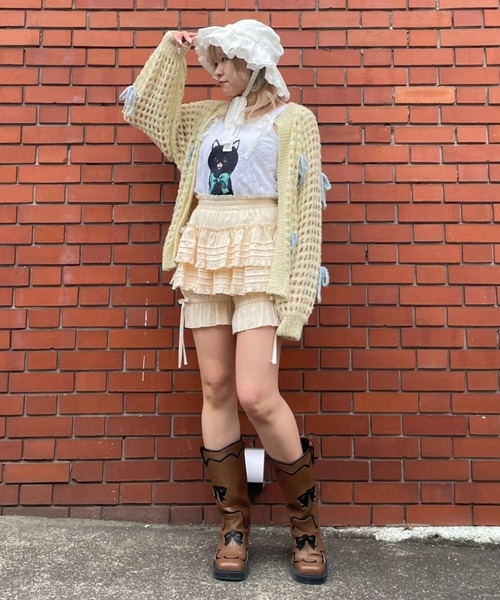 Candy Stripper - candy stripper キャンディーストリッパー カーディガン FANCY RIBBON KNIT CARDIGAN | Candy Stripper（キャンディ