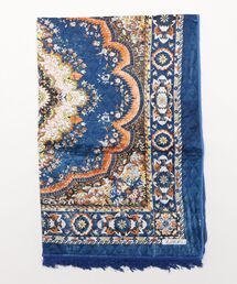 PUEBCO(vGuR)́INDIAN FESTIVAL RUG Blue(O/}bg)