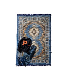 PUEBCO(�v�G�u�R)��INDIAN FESTIVAL RUG Blue(���O/�}�b�g)