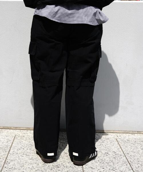 BEAVER（ビーバー）の「B omnivore/ビーオムニボー　RIPSTOP CARGO PANTS カーゴパンツ（カーゴパンツ・メンズ・ブラック/その他2・M/S/L）」の7枚目の写真