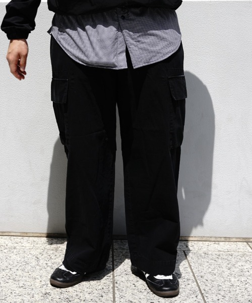 BEAVER（ビーバー）の「B omnivore/ビーオムニボー　RIPSTOP CARGO PANTS カーゴパンツ（カーゴパンツ・メンズ・ブラック/その他2・M/S/L）」の9枚目の写真