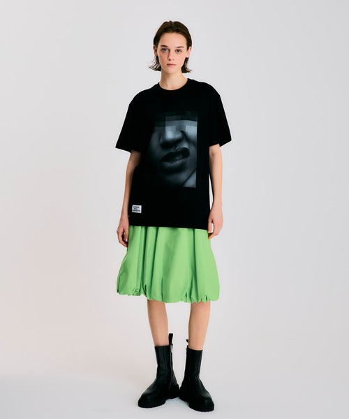 NOISE MAKER（ノイズメーカー）の「PHOTO TEE（Tシャツ/カットソー・レディース・ホワイト/ブラック・S/M）」の9枚目の写真