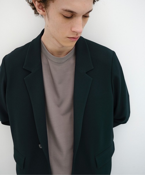 COLD DRY PLEATS リラックスジャケット（テーラードジャケット