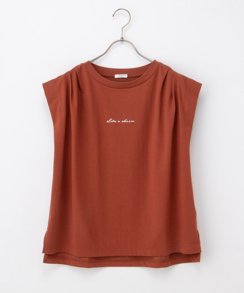 HANITA 売れ筋商品|||ハニタ Tシャツ トップス レディース Tops Orange Honeys tシャツ 「ハニさら・接触冷感・UVカット」ボリューム