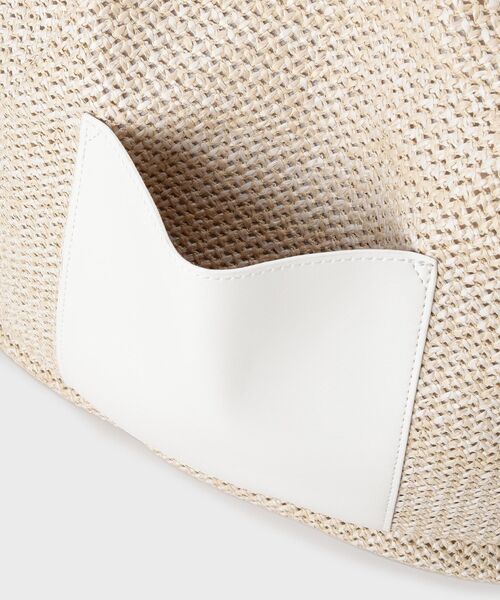 OPAQUE.CLIP（オペークドットクリップ）の「フロントベルトデザイン雑材合皮コンビトートバッグ（トートバッグ・レディース・グレー/ブラック系4/オフホワイト・00）」の21枚目の写真