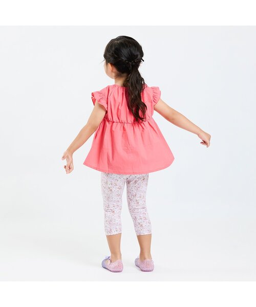 Seraph(セラフ)の「【接触冷感・吸水速乾】快適サマーレギパン_ジュニア対応(レギンス/スパッツ・キッズ・イエロー/ラベンダー/チャコール/ピンク・100/120/110/90/80/140/130)」の6枚目の写真