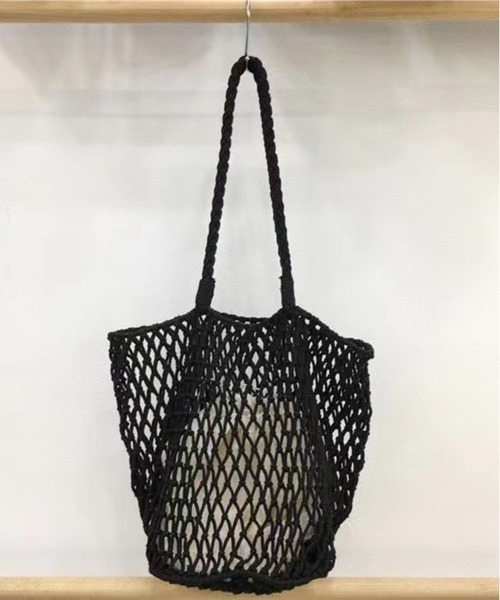 Simone Rocha☆ドローストリング メッシュ トートバッグ♪送料込 Simone Rocha☆ドローストリング メッシュ トートバッグ♪送料込