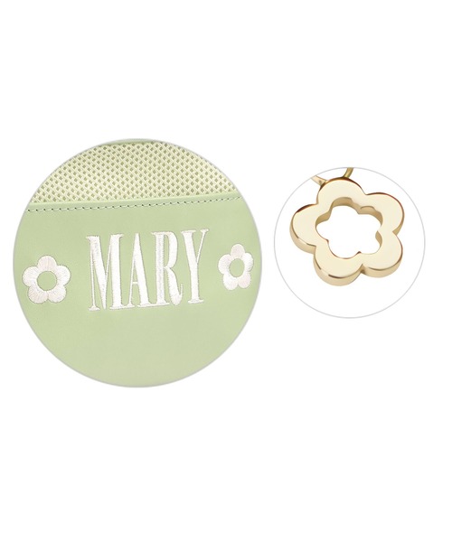 2-5日着 MARY QUANT メッシュMARYロゴ刺繍 舟型ポーチミニ 2-5日着 MARY QUANT メッシュMARYロゴ刺繍 舟型ポーチミニ (MARY