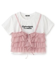 by LOVEiT | 2WAYビスチェつきTシャツ(Tシャツ/カットソー)
