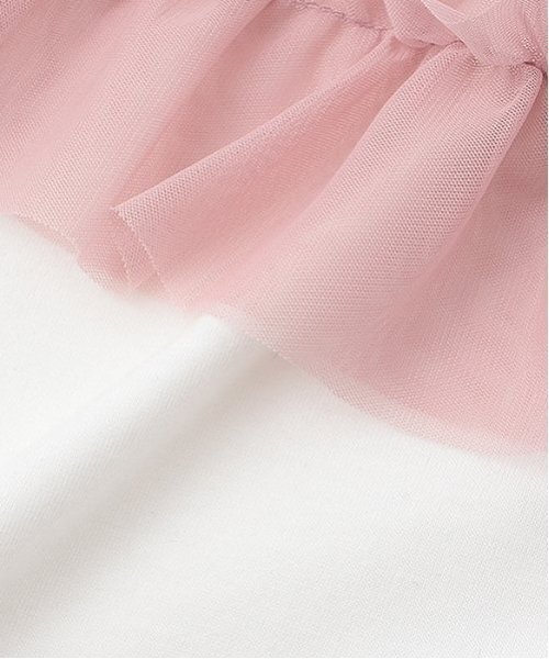 by LOVEiT（バイラビット）の「2WAYビスチェつきTシャツ（Tシャツ/カットソー・キッズ・ピンク/ブラック・160cm/150cm/140cm/130cm/120cm）」の13枚目の写真