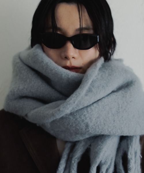 小物 anuke Soft Fringe Stole セール】Soft Fringe Stole（ストール/ショール）｜anuke（アンヌーク