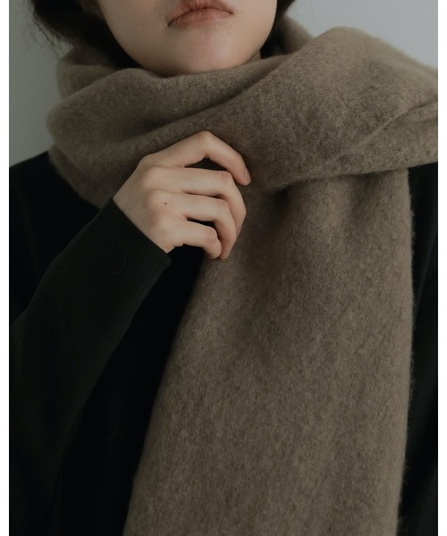 小物 anuke Soft Fringe Stole anuke（アンヌーク） ストール マフラー Soft Fringe Stole レディース