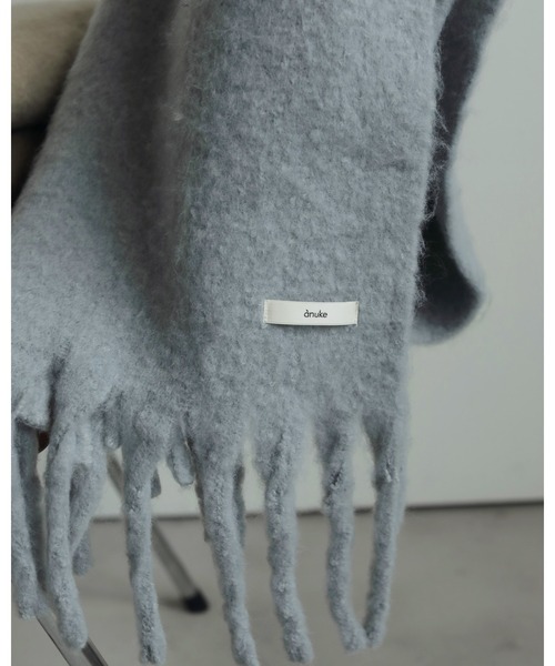 anuke（アンヌーク）の「Soft Fringe Stole（ストール/ショール）」 - WEAR