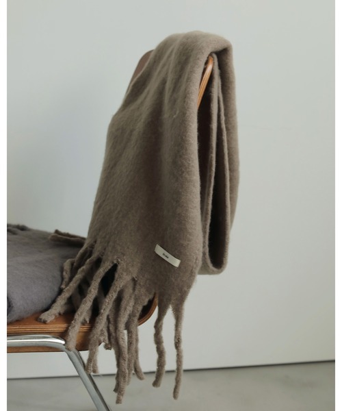 小物 anuke Soft Fringe Stole セール】Soft Fringe Stole（ストール/ショール）｜anuke（アンヌーク