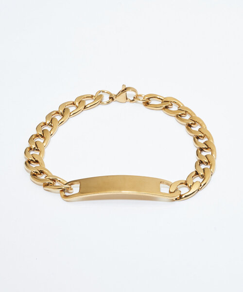 CIAOPANIC（チャオパニック）の「ゴールドプレートチェーンブレスレット（ブレスレット・レディース・ゴールド・FREE）」の4枚目の写真