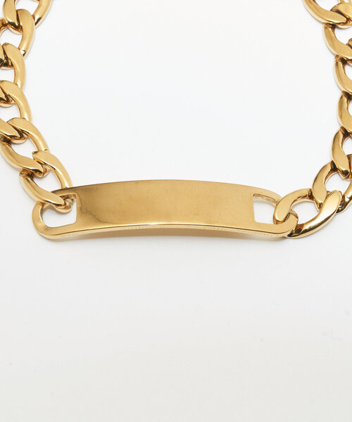 BOSS ORANGE シグネチャー プレート ロゴ ブレスレット ゴールド マイケルコース MICHAEL KORS MKJ828500710 スタートメント