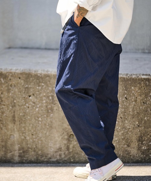 THEOREM(セオレム)の「mp13718- Routine Shadow Argyle Pattern Pants シャドウアーガイル柄パンツ(その他パンツ・メンズ・ネイビー/ブラック/ベージュ・XL/M/L)」の21枚目の写真