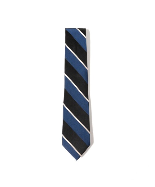 B:MING by BEAMS(ビーミングバイビームス)の「シルク ストライプ ネクタイ 25FW ②(ネクタイ・メンズ・インディゴブルー/ネイビー/ブラウン/チャコールグレー/ブルー/ワイン/オリーブ/ブルー系その他4・ONE SIZE)」の6枚目の写真