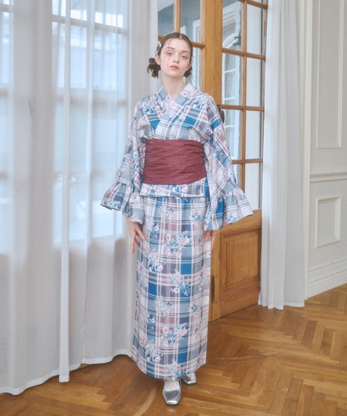 li li　浴衣 セパレート浴衣(帯セット)（浴衣）｜Lovilyn（ラヴィリン）の