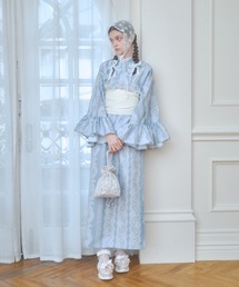 Lovilyn 浴衣　リボン柄　セパレート浴衣(帯セット) Lovilyn ラヴィリン セパレート浴衣(帯セット) - メルカリ
