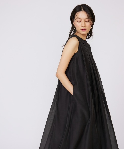 INED(イネド)の「シースルーワンピース(ワンピース・レディース・ブラック/パープル/ベージュ・7号/9号)」の21枚目の写真