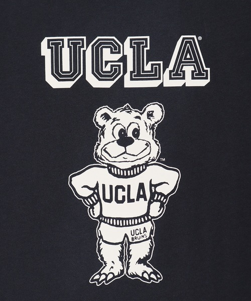 UCLA（ユーシーエルエー）の「【UCLA】　ジョー・ブルーインキャラクターＴシャツ/アイビーリーグＴシャツ（Tシャツ/カットソー・メンズ・ホワイト/ネイビー・XL/L/M）」の8枚目の写真