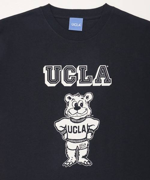 UCLA（ユーシーエルエー）の「【UCLA】　ジョー・ブルーインキャラクターＴシャツ/アイビーリーグＴシャツ（Tシャツ/カットソー・メンズ・ホワイト/ネイビー・XL/L/M）」の7枚目の写真