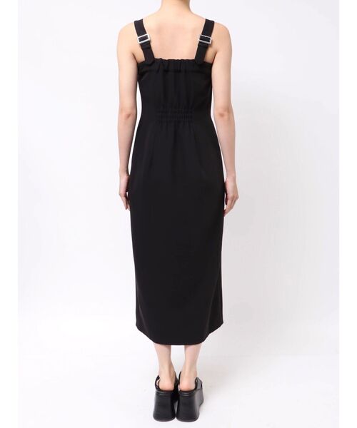 MERCURYDUO（マーキュリーデュオ）の「ベアナローワンピース（ワンピース・レディース・ブラック/ベージュ・SMALL/MEDIUM）」の10枚目の写真