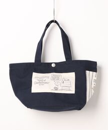 SNOOPY×OLD BETTY'S（スヌーピーカケルオールドベティーズ）の「SNOOPY Heavy Canvas Lunch Bag (HOUSE)（トートバッグ）」