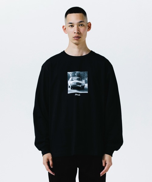 ROTTWEILER（ロットワイラー）の「R9 PHOTO LS TEE（Tシャツ/カットソー・メンズ・ブラック/ホワイト・S/M/L/XL）」の2枚目の写真