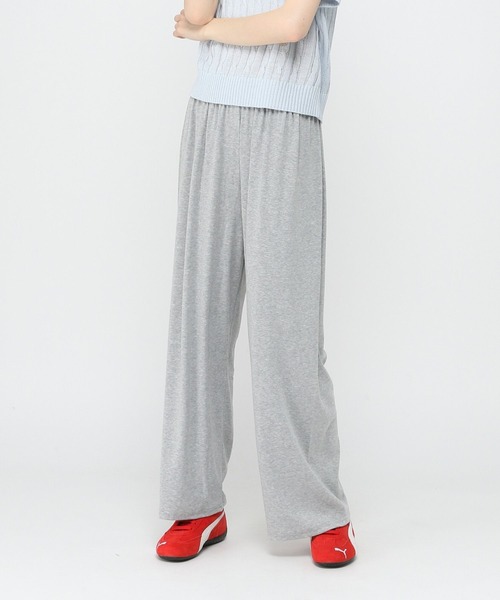 3.3 Field Trip （3.3フィールドトリップ）の「3.3 Field Trip／バンディングパンツ（スウェットパンツ・レディース・ブラック/ライトブルー/グレー・FREE）」の7枚目の写真